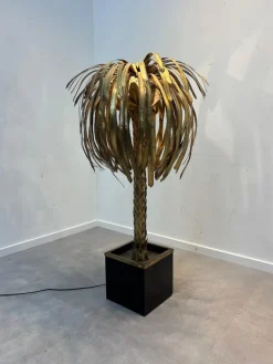 New Pamono Palm Tree Floor Lamp from Maison Jansen