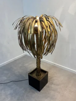 New Pamono Palm Tree Floor Lamp from Maison Jansen