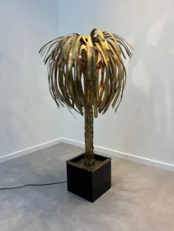 New Pamono Palm Tree Floor Lamp from Maison Jansen
