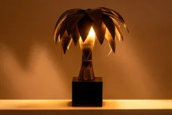 Outlet Pamono Palm Tree Floor Lamp in Gilded Brass from Maison Jansen, 1970s