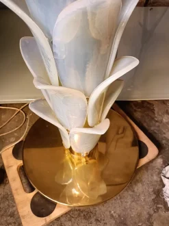 Sale Pamono Palma Brass Structure Lamp