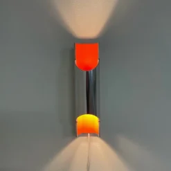 Sale Pamono Pandean Wall Lamp by Bent Karlby for Lyfa, 1970s