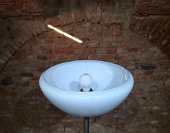 New Pamono Papavero Model Floor Lamp by Achille Castiglioni for Flos, Italy, 1960s