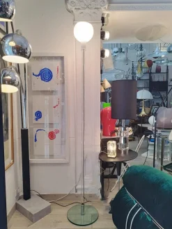 Hot Pamono Parolona Floor Lamp attributed to Gae Aulenti & P. ​​Castiglioni for Fontana Arte, Italy, 1980s