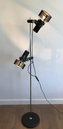 Outlet Pamono Parquet Floor Lamp, 1980s