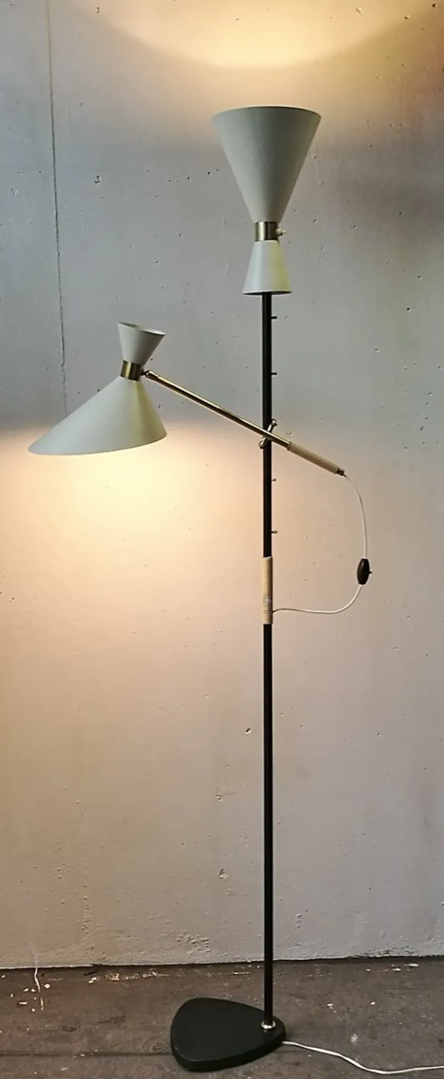Sale Pamono Pelikan Floor Lamp by J.T. Kalmar, 1950s