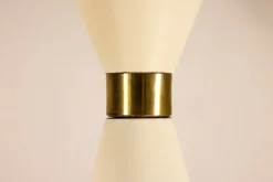 Sale Pamono Pelikan Floor Lamp in Brass and Lacquered Steel by J.T. Kalmar, Austria, 1950s