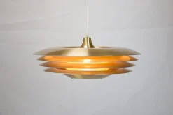 Sale Pamono Pendant Lamp attributed to Hans Agne Jakobsson, 1960s