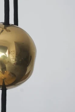 Best Pamono Pendant Lamp in Brass by Florian Schulz