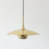 Best Pamono Pendant Lamp in Brass by Florian Schulz
