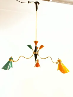 Best Pamono Pendant with Adjustable Multicolor Domes