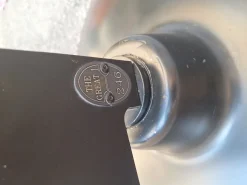 Sale Pamono Piantana Mod the Great JJ Nera by Jac Jacobsen for Luxit Leucos, 1980s