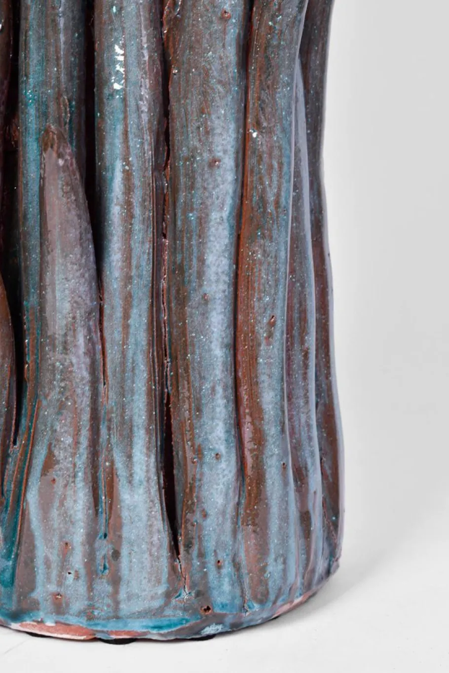 Best Pamono Pico Blue Ceramic Lamp by Barracuda Interiors