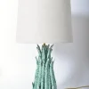 Clearance Pamono Pico Green White Ceramic Lamp by Barracuda Interiors