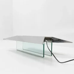 Best Pamono Pietra Table Lamp by Gae Aulenti and Piero Castiglioni for Fontana Arte, 1980s