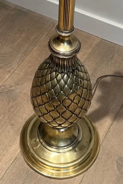 Sale Pamono Pineapple Floor Lamp in Brass