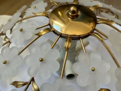 Sale Pamono Poetic Murano Ceiling Light, 1980s