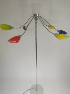 Pamono Poli Po Floor Lamp from De Majo, 1990s
