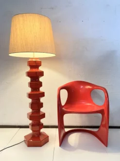 Outlet Pamono Pop Art Space Age Ceramic Floor Lamp, 1970s