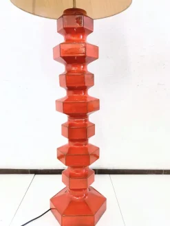 Outlet Pamono Pop Art Space Age Ceramic Floor Lamp, 1970s