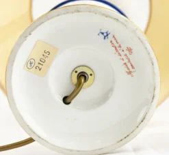 Best Pamono Porcelain Table Lamp by Giulia Mangani, Florence, Italy, 1960s