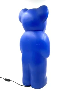 Sale Pamono Postmodern Blue Bear Lamp by Heinz Klein for Elmar Flötotto, Germany, 1990s