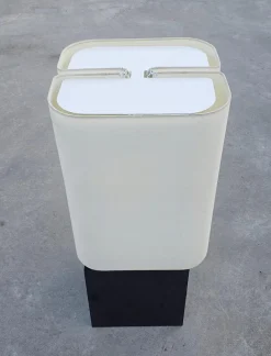 Online Pamono Postmodern Brasilia Floor Lamp attributed to Michel Boyer for Verre Lumiere, France, 1974