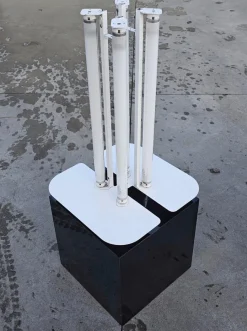 Online Pamono Postmodern Brasilia Floor Lamp attributed to Michel Boyer for Verre Lumiere, France, 1974