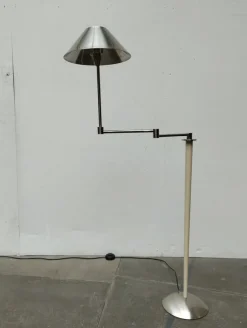 Sale Pamono Postmodern Floor Lamp with Swivel Arm, 1980s