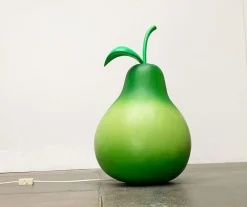 Outlet Pamono Postmodern Pear Floor Lamp, 1970s