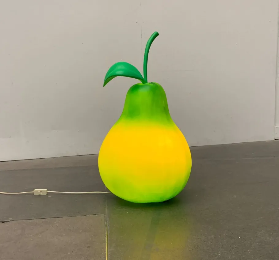 Outlet Pamono Postmodern Pear Floor Lamp, 1970s