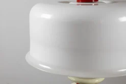 Online Pamono Postmodern Red & White Floor Lamp, 1970s