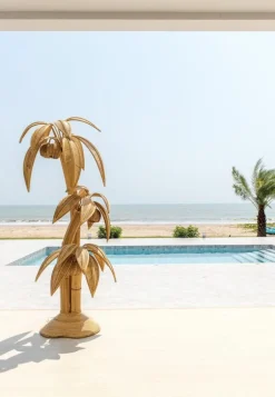 New Pamono Rattan Floor Lamp, 1990s