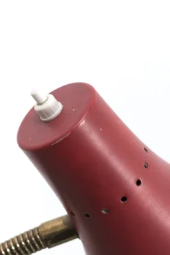 Clearance Pamono Reading Floor Lamp with Metal Lampshade