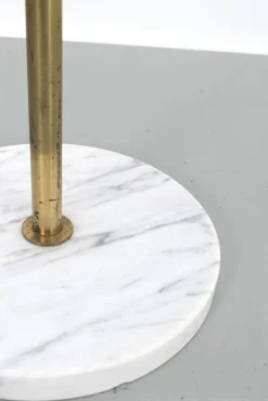 Clearance Pamono Reading Floor Lamp with Metal Lampshade