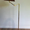 Pamono Reading Lamp with Brass Claw Feet by Maison Jansen