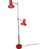 Clearance Pamono Red Floor Lamp by Josef Hurka for Napako, 1970s