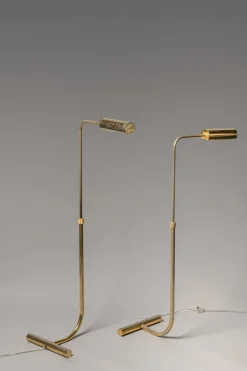 Hot Pamono Re-Edition of an Adjustable Floor Lamp in Chrome Plated Brass from Blend Roma, 1960s