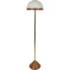 Sale Pamono Roberto Pamio Febo Floor Lamp in Marble, Brass & Murano Glass attributed to Leucos, Italy, 1970s