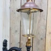 New Pamono Round Cast Iron and Copper Wall Lantern