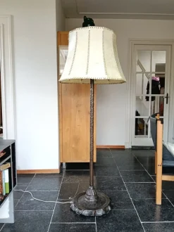 Clearance Pamono Scandinavian Arts & Crafts Floor Lamp, 1890s