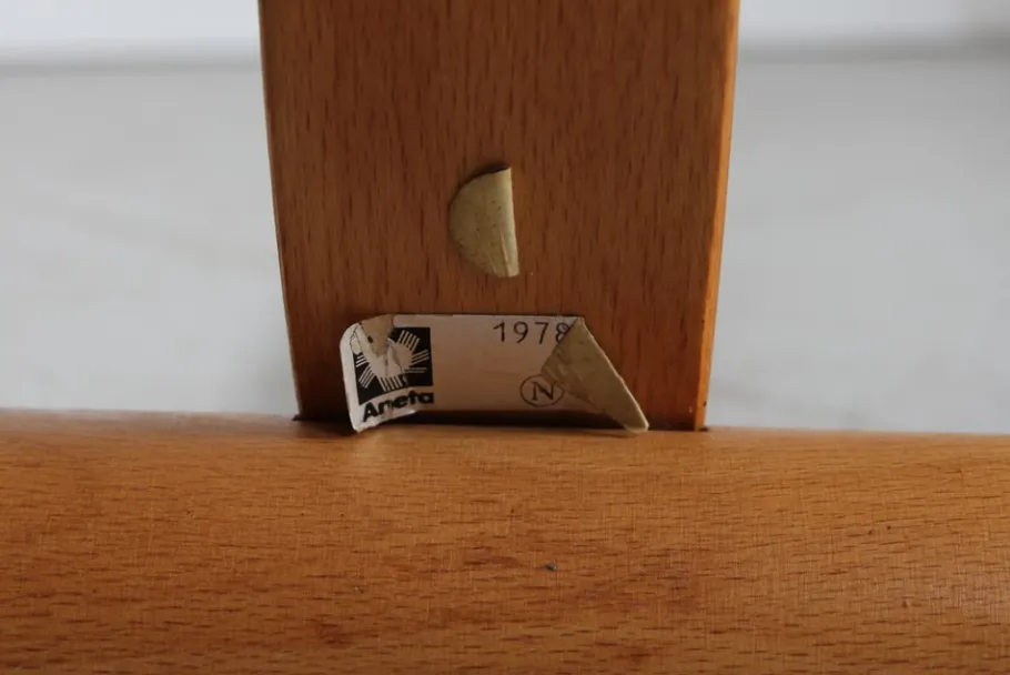 Sale Pamono Scandinavian Modern Beech Aneta Floor Lamp by Jan Wickelgren, Sweden, 1970s