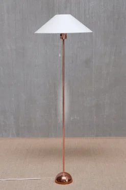Sale Pamono Scandinavian Modern Copper G01 Floor Lamp from Bergboms, Sweden, 1960s