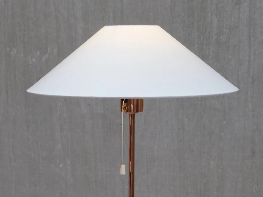Sale Pamono Scandinavian Modern Copper G01 Floor Lamp from Bergboms, Sweden, 1960s