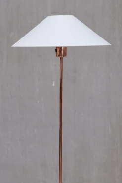 Sale Pamono Scandinavian Modern Copper G01 Floor Lamp from Bergboms, Sweden, 1960s
