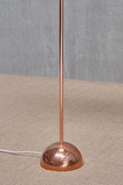 Sale Pamono Scandinavian Modern Copper G01 Floor Lamp from Bergboms, Sweden, 1960s