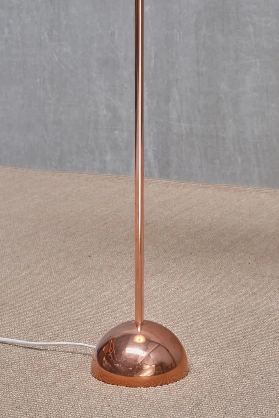 Sale Pamono Scandinavian Modern Copper G01 Floor Lamp from Bergboms, Sweden, 1960s