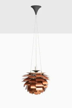 Sale Pamono Scandinavian Modern Danish Copper Ceiling Lamp by Poul Henningsen, 1957