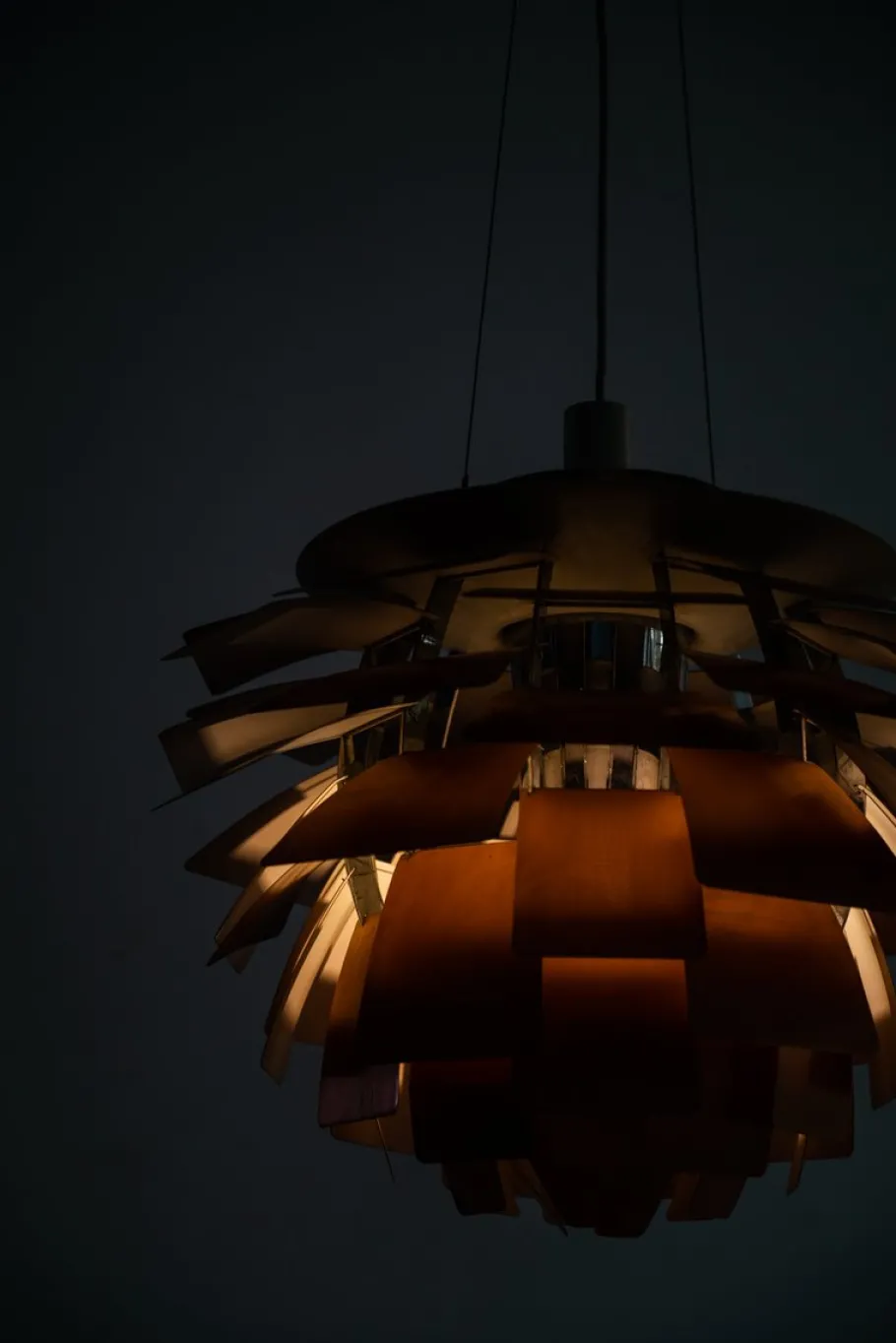 Sale Pamono Scandinavian Modern Danish Copper Ceiling Lamp by Poul Henningsen, 1957