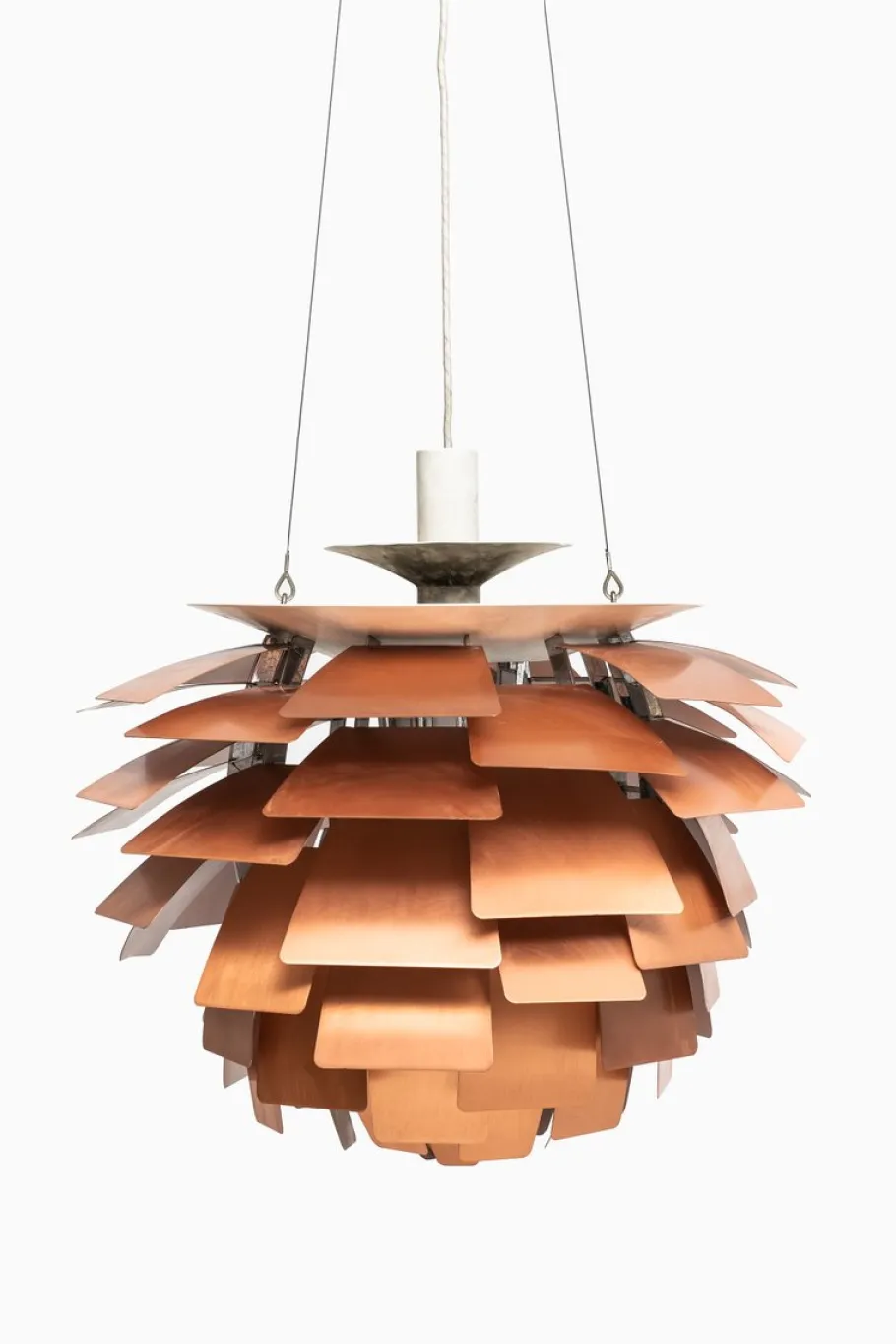 Sale Pamono Scandinavian Modern Danish Copper Ceiling Lamp by Poul Henningsen, 1957